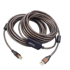Computer Printer Cable USB-A Male to USB-B Male - 15 Meter (Box Packing) - Image 2
