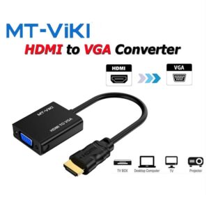 HDMI TO VGA Video Converter Adapter MT-VIKI 1080P
