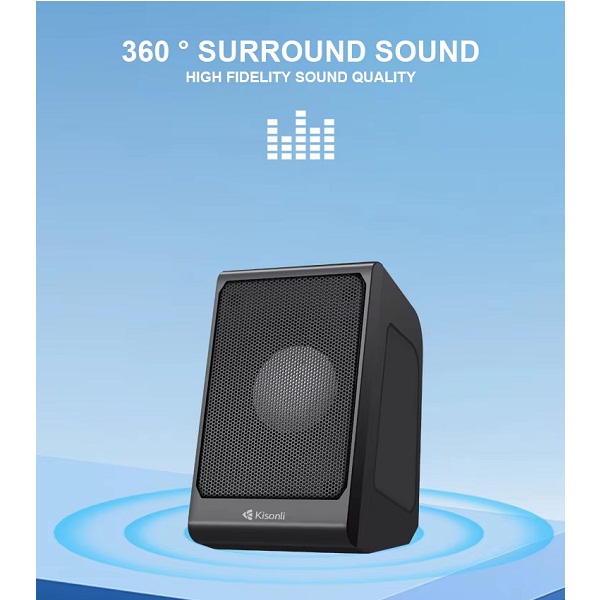 Kisonli KS-12 Multimedia Computer Speaker 8