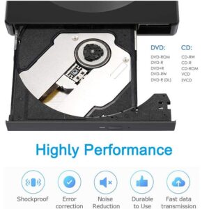 Laptop Notebook PC Desktop Computer Type C USB 3.0 High Speed External CD DVD Drive Writer RAM Burner Combo - Image 5