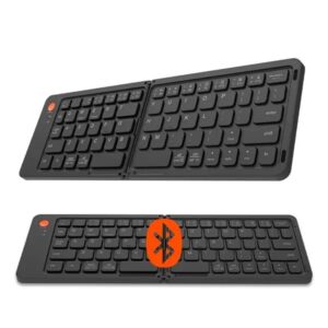 Meetion BTK001 Wireless Bluetooth Foldable Keyboard - Image 5