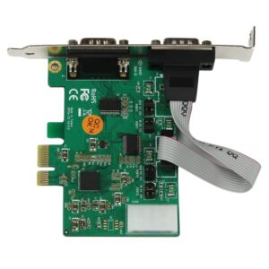 PCI Express 2 Serial Port Card 2 x Male DB9 Serial Ports - Image 6