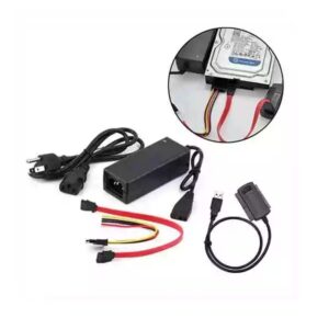 POWERTECH Converter USB 2.0 to IDE & SATA CAB-U122 with Power Supply 0.8m - Image 12