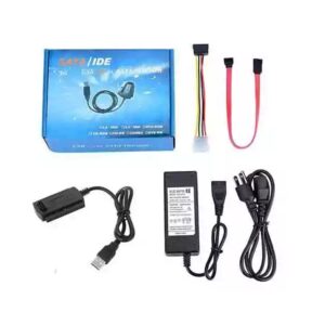 POWERTECH Converter USB 2.0 to IDE & SATA CAB-U122 with Power Supply 0.8m - Image 5