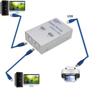 Printer 2 Port USB 2.0 Sharing Switch - Image 9
