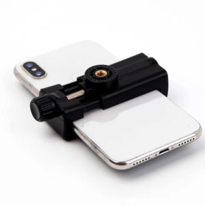 Two-hole Phone Holder for Tripod Mount Adapter Mobile Phone Tripe - Image 12