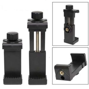 Two-hole Phone Holder for Tripod Mount Adapter Mobile Phone Tripe - Image 3