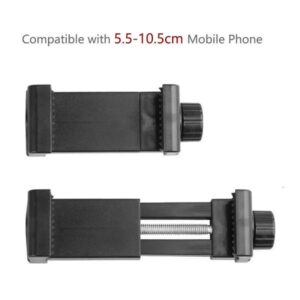 Two-hole Phone Holder for Tripod Mount Adapter Mobile Phone Tripe - Image 4
