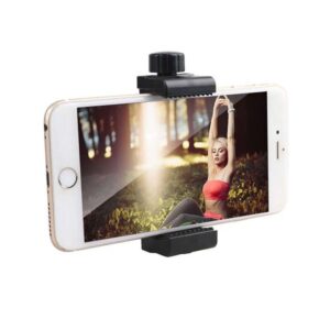 Two-hole Phone Holder for Tripod Mount Adapter Mobile Phone Tripe - Image 6