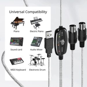 USB Midi Cable USB Mini Cable - Image 11