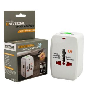 All In One Universal Travel Adapter Dual USB Ports - Image 13