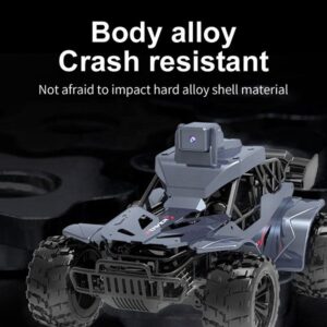 Kids Toy 2.4Ghz Alloy Remote Control Car with Real-Time FPV Camera Transmission Rock Crawler (0758) - Image 10