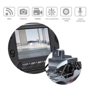 Kids Toy 2.4Ghz Alloy Remote Control Car with Real-Time FPV Camera Transmission Rock Crawler (0758) - Image 15