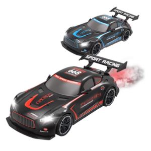 Kids Toy Four-Wheel Drive 1:16 Spray RC Drifting Racing Sport Remote Control Car (0743) - Image 4