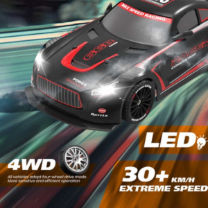 Kids Toy Four-Wheel Drive 1:16 Spray RC Drifting Racing Sport Remote Control Car (0743) - Image 5