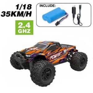 Kids Toy High Speed 35M/H Monster Truck RC Radio Control 4WD Racing Path Finder (0742) - Image 11