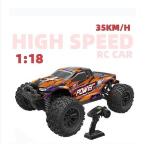 Kids Toy High Speed 35M/H Monster Truck RC Radio Control 4WD Racing Path Finder (0742) - Image 12