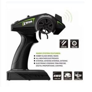 Kids Toy High Speed 35M/H Monster Truck RC Radio Control 4WD Racing Path Finder (0742) - Image 13