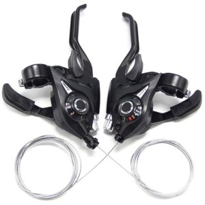 MTB Bicycle Shimano Rapid Fire Gear Shifters 21 Speed (7 Rear)