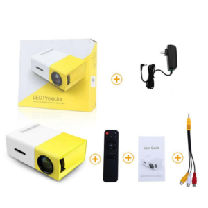 Portable Home Cinema LED Mini Projector 1080P Full HD YG300