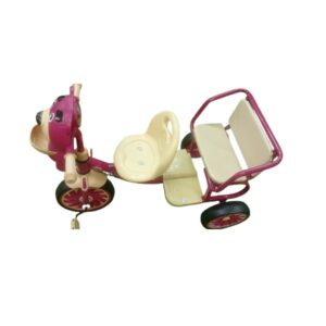 Kids Double Seater Tricycle Bike with Mickey Mouse Face & Music (TS7690) - Image 3