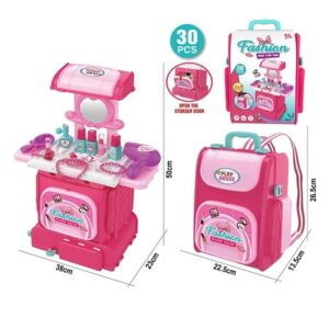 Kids Toy Make Up Set Model Backpack School Bag 30 PCS (0782) - Image 1