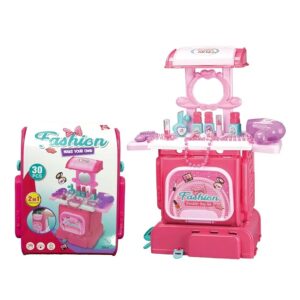 Kids Toy Make Up Set Model Backpack School Bag 30 PCS (0782) - Image 3