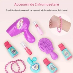 Kids Toy Make Up Set Model Backpack School Bag 30 PCS (0782) - Image 4