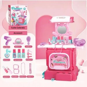 Kids Toy Make Up Set Model Backpack School Bag 30 PCS (0782) - Image 6