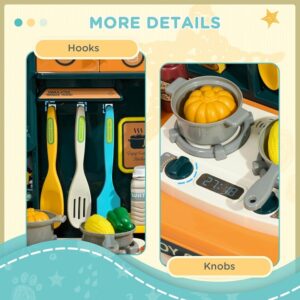 Kids Toy Pretend Play Kitchen Playset 77 Pcs (0771) - Image 16