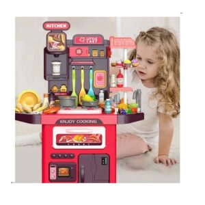 Kids Toy Pretend Play Kitchen Playset 77 Pcs (0771) - Image 4