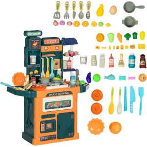 Kids Toy Pretend Play Kitchen Playset 77 Pcs (0771) - Image 8