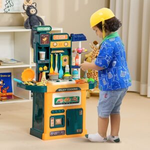 Kids Toy Pretend Play Kitchen Playset 77 Pcs (0771) - Image 9