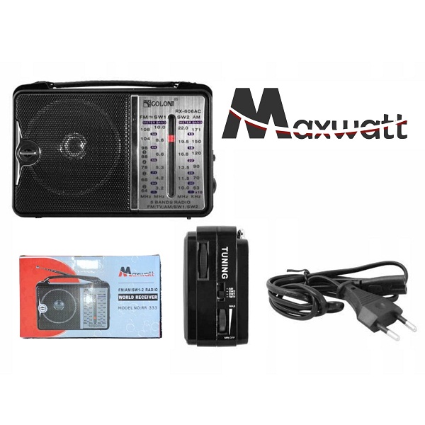 MAXWATT RR 333 Portable Radio 1