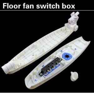 Stand Fan Plastic Full Body Set Housing with Speed Control Switch - Image 6