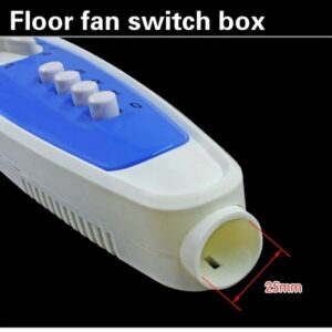 Stand Fan Plastic Full Body Set Housing with Speed Control Switch - Image 7