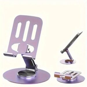 Metal Aluminum 360 Rotation Mobile Phone Holder - Image 10