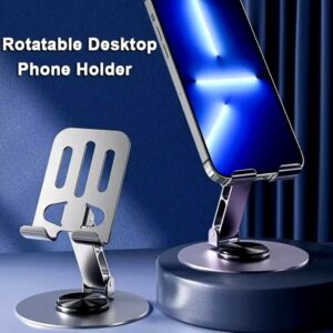 Metal Aluminum 360 Rotation Mobile Phone Holder - Image 4