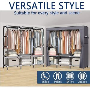Portable Storage Fabric Wardrobe (GY130) - Image 2