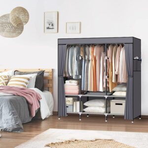 Portable Storage Fabric Wardrobe (GY130) - Image 7