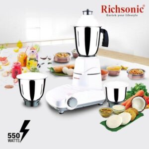 Richsonic Mixer Stark Mixer Grinder 550W (RSMG 2020) - Image 2