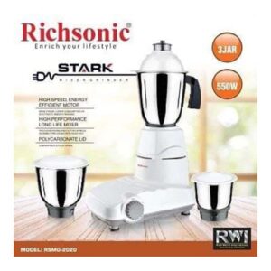 Richsonic Mixer Stark Mixer Grinder 550W (RSMG 2020) - Image 3