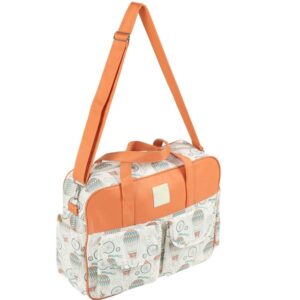 Baby Diaper Messenger Portable Waterproof Mama Bag (Hot Balloon) (UK-6116) - Image 2
