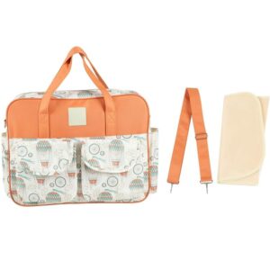 Baby Diaper Messenger Portable Waterproof Mama Bag (Hot Balloon) (UK-6116) - Image 6