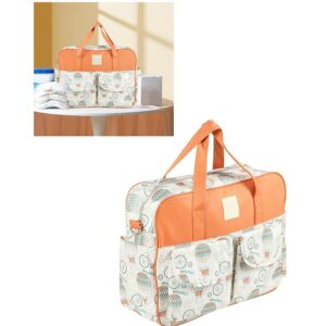 Baby Diaper Messenger Portable Waterproof Mama Bag (Hot Balloon) (UK-6116) - Image 8