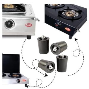 Gas Cooker Stove Rubber Legs (Pack of 4) Medium - Image 2
