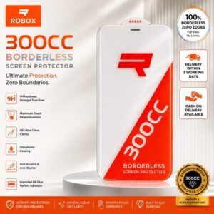 ROBOX 300CC Bordeless Clear Tempered Glass - Image 3