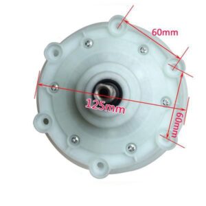 Universal Washing Machine Gear Box 6 Screw Square Cut - Image 2