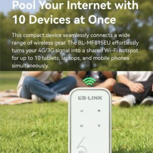 LB-Link MF518EU Portable 4G LTE Router Wi-Fi 6 Mobile Hotspot - Image 5
