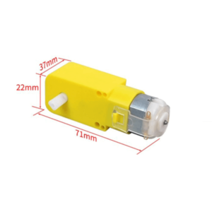 Plastic Gear Motor 3V 12V DC - Image 2